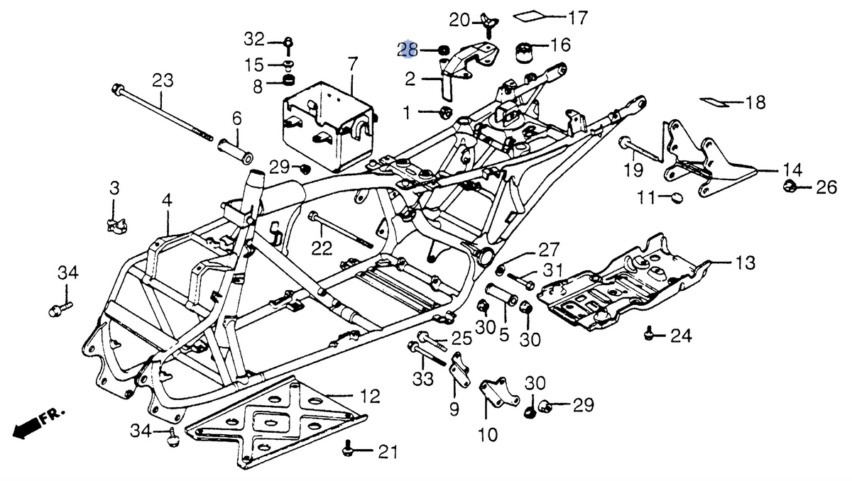 Honda OEM part 90852-898-000