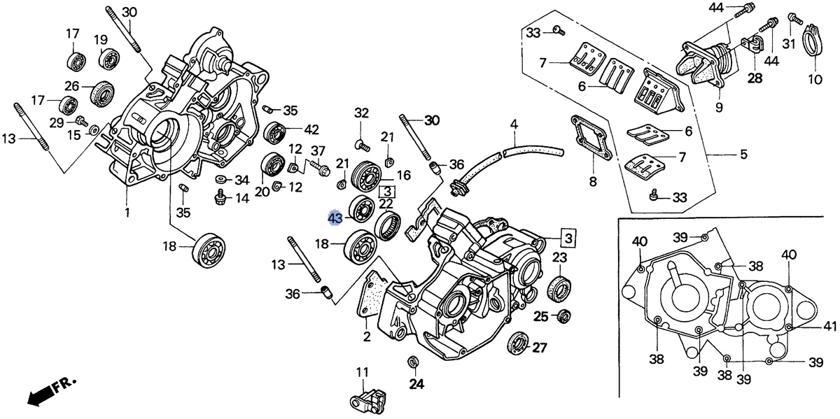 Honda OEM part 91001-KZ4-J11