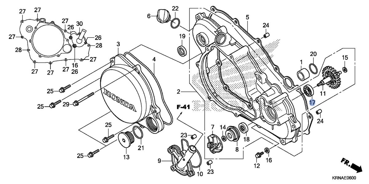 Honda OEM part 91002-MEN-A31