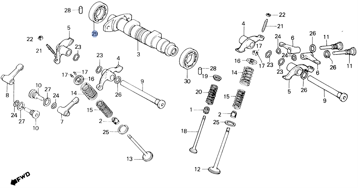 Honda OEM part 91002-MK5-008