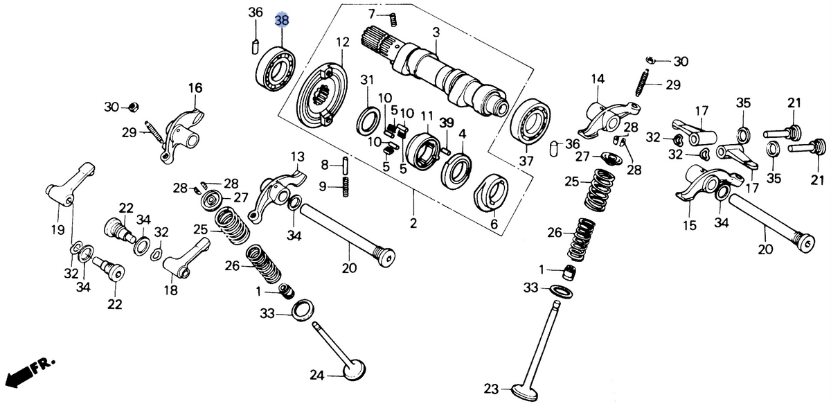Honda OEM part 91002-MN1-671