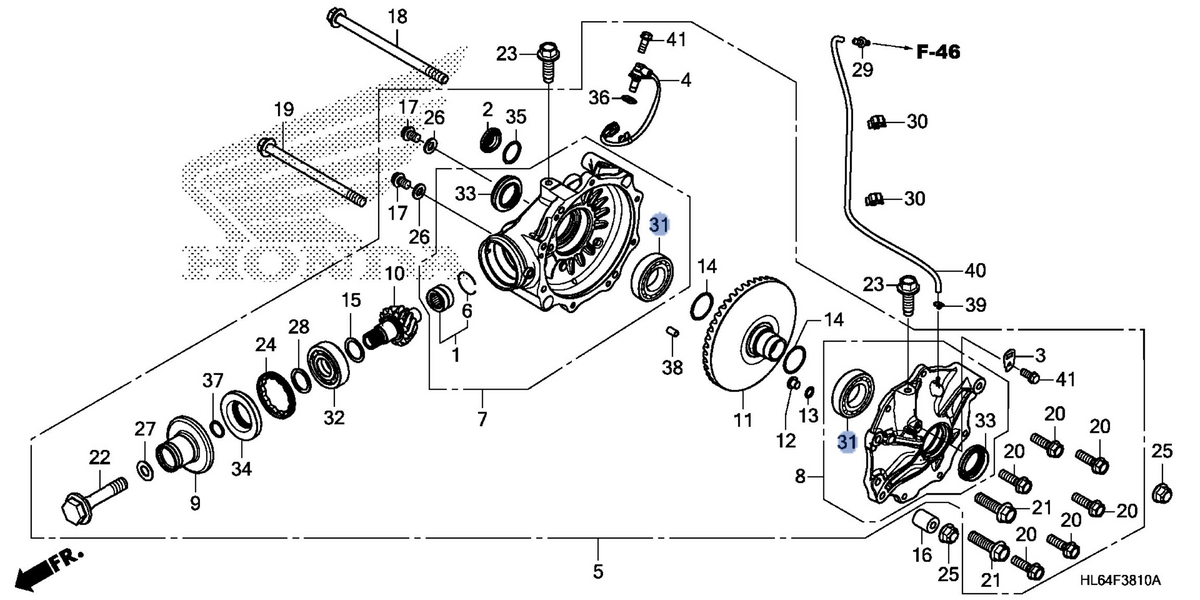 Honda OEM part 91003-RY0-003