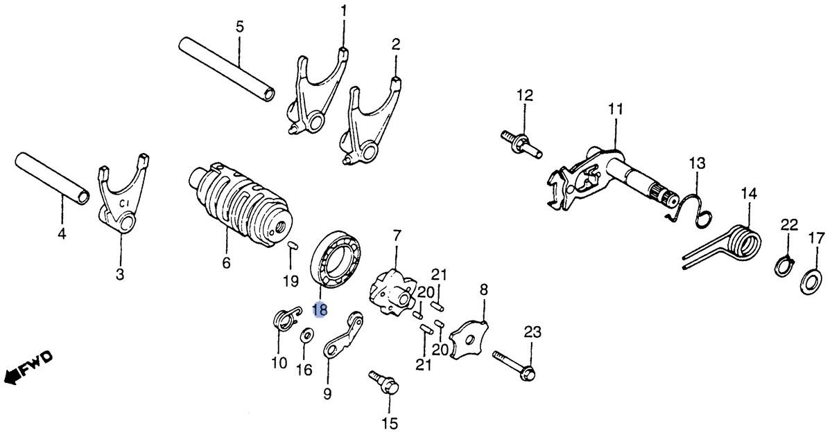 Honda OEM part 91004-GC4-731