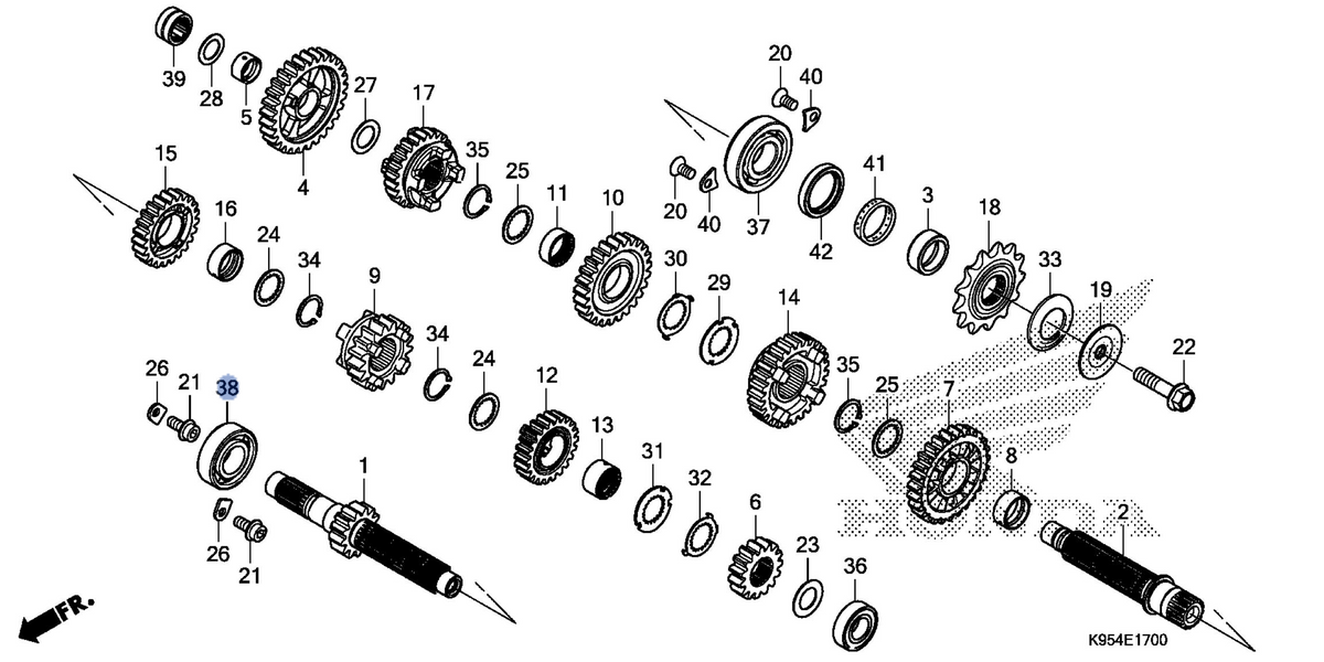 Honda OEM part 91006-HM7-003