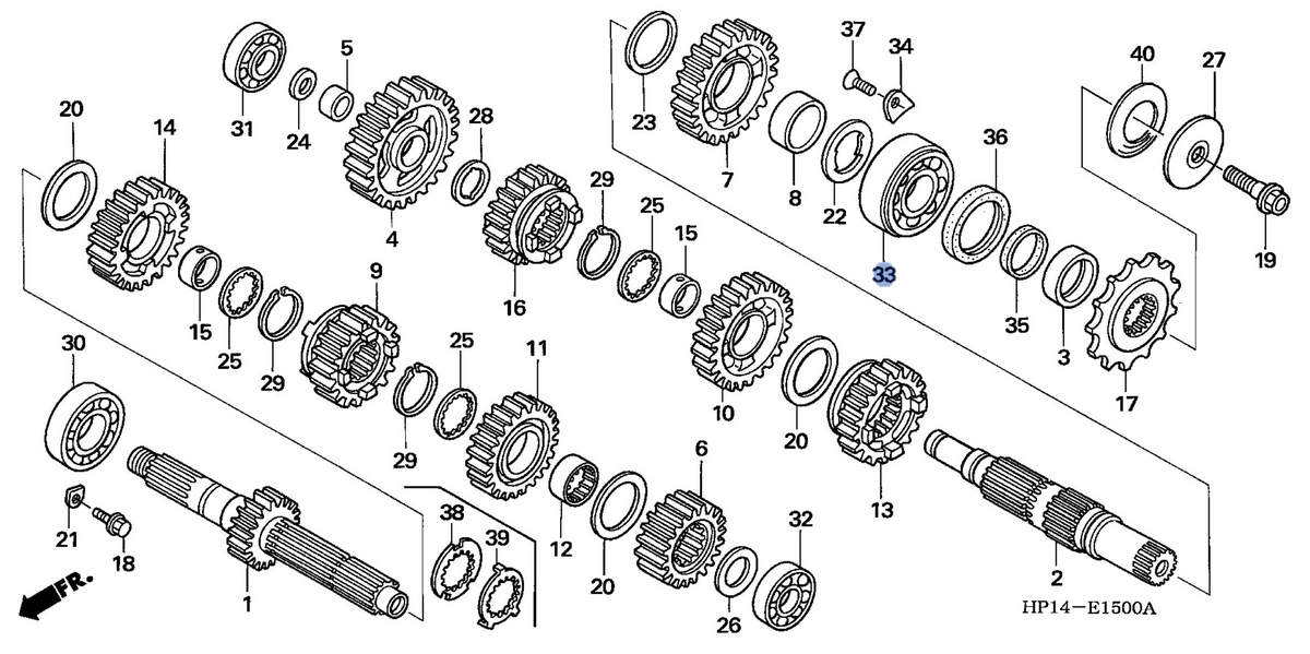 Honda OEM part 91006-HP1-671