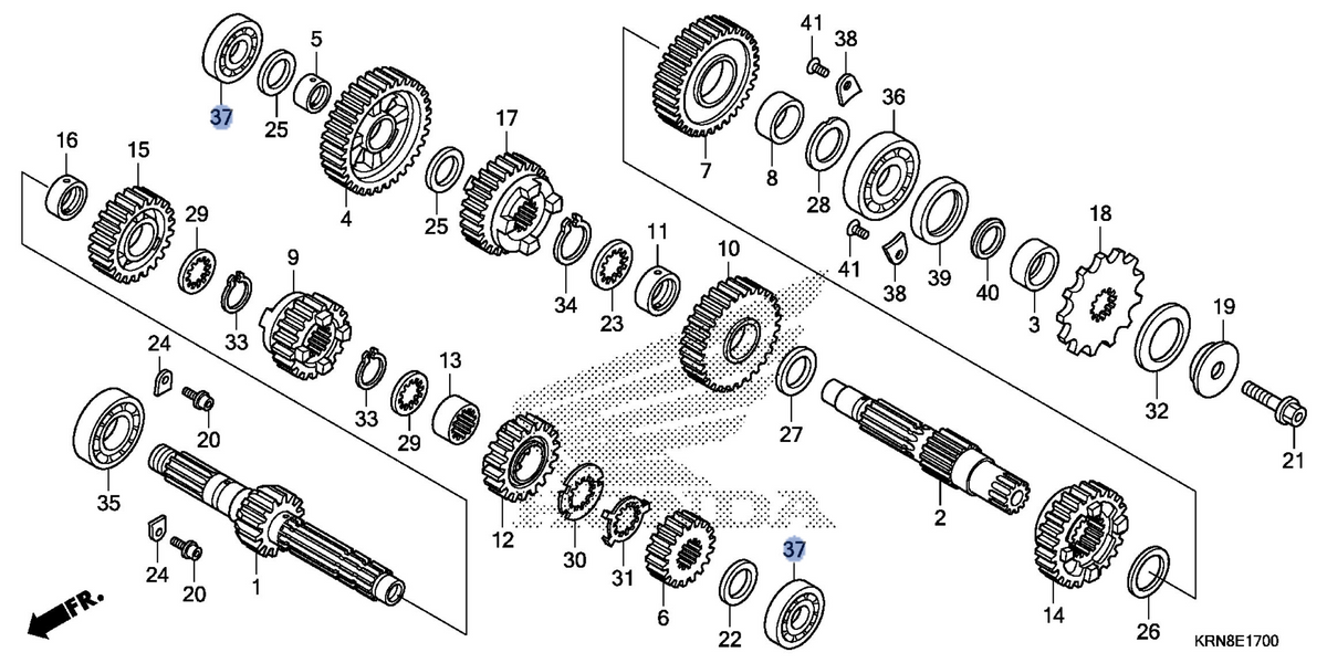 Honda OEM part 91006-MEN-A71