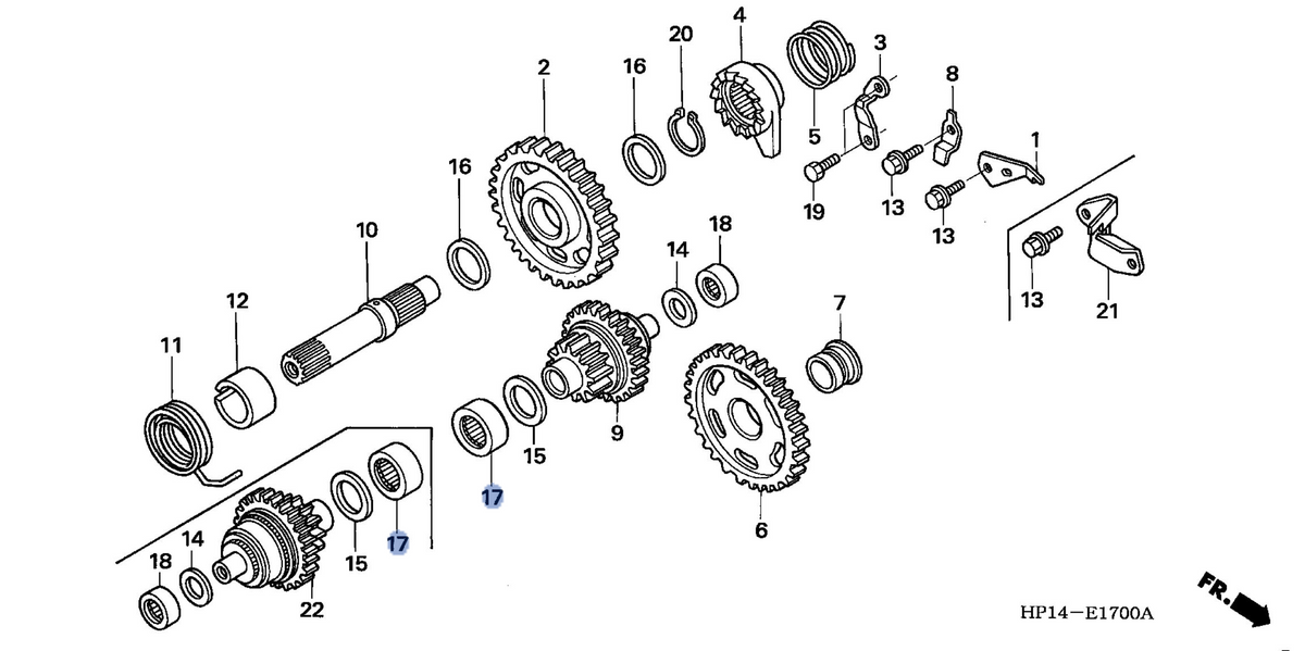 Honda OEM part 91007-HP1-671