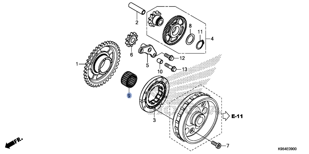 Honda OEM part 91008-K95-A21
