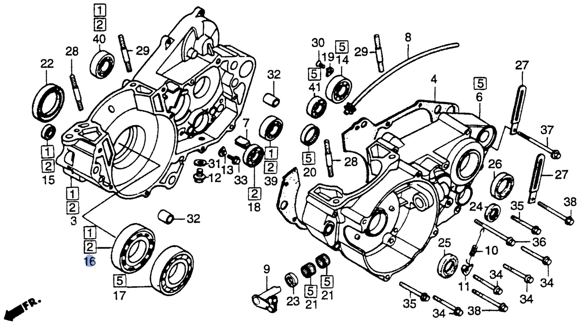 Honda OEM part 91008-KAE-731