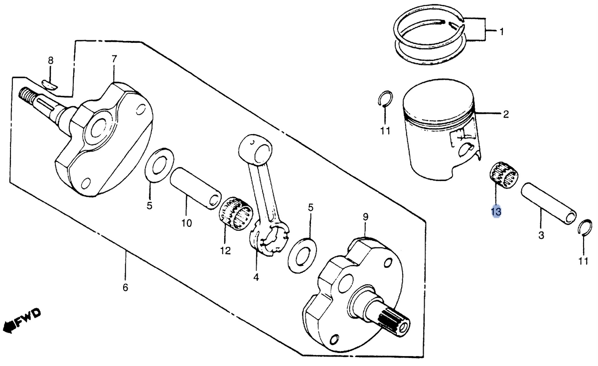 Honda OEM part 91015-357-003