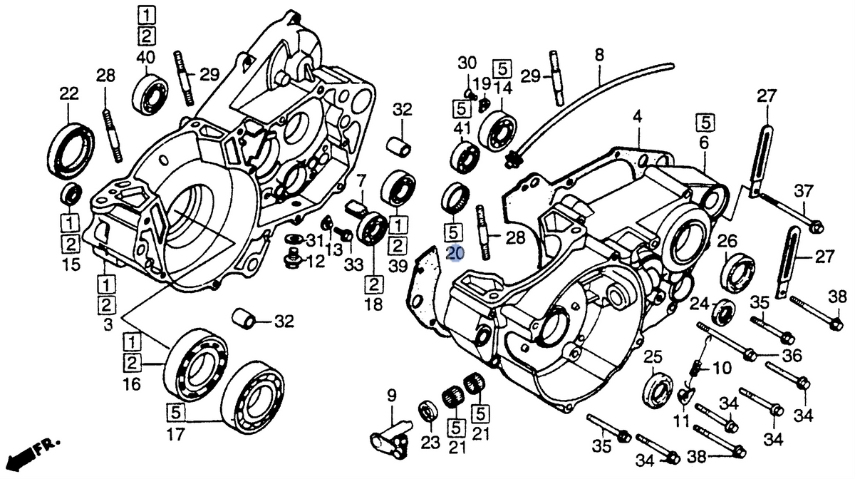 Honda OEM part 91022-KA4-740