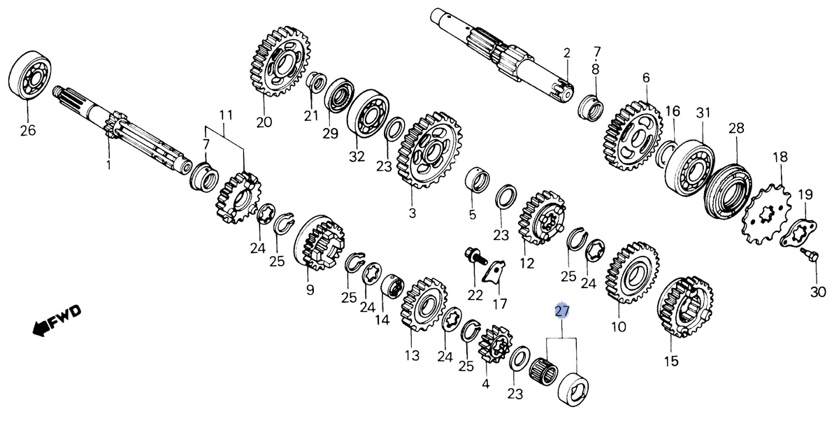 Honda OEM part 91022-MG2-791
