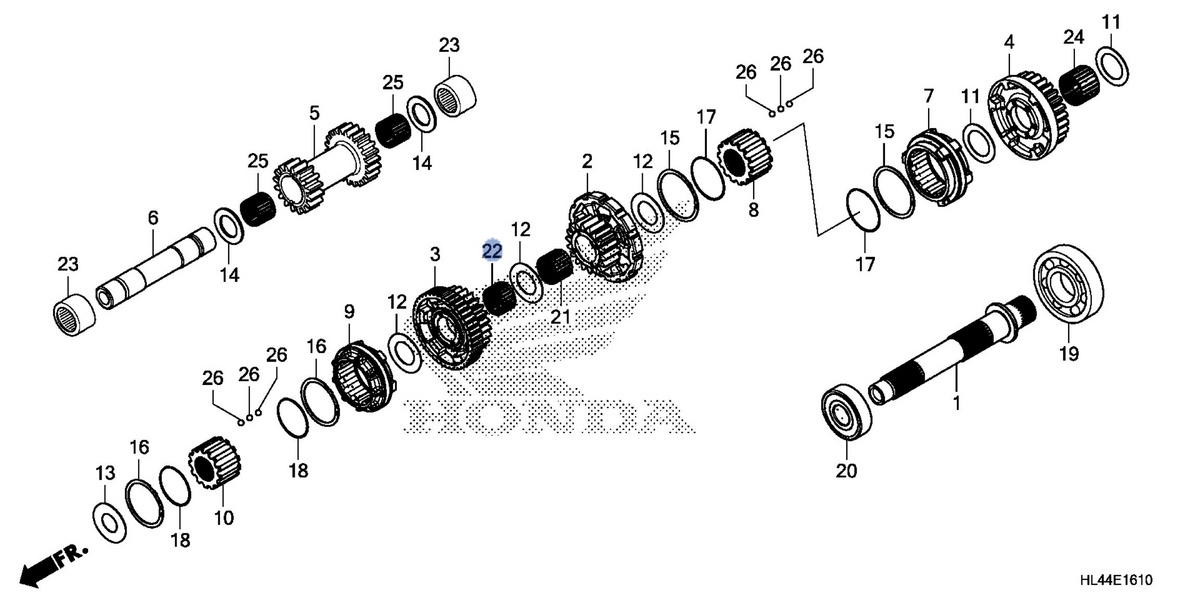 Honda OEM part 91027-HL4-003