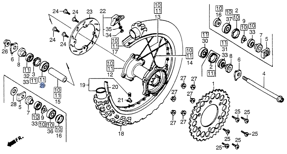 Honda OEM part 91053-MN5-003