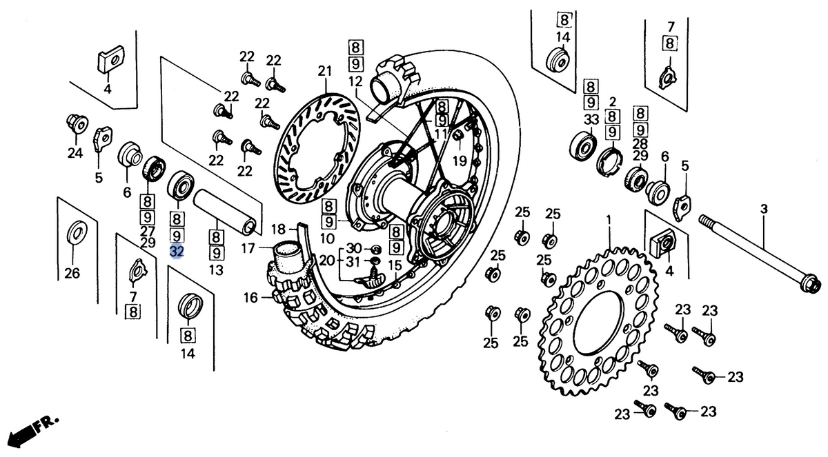 Honda OEM part 91062-KS6-831
