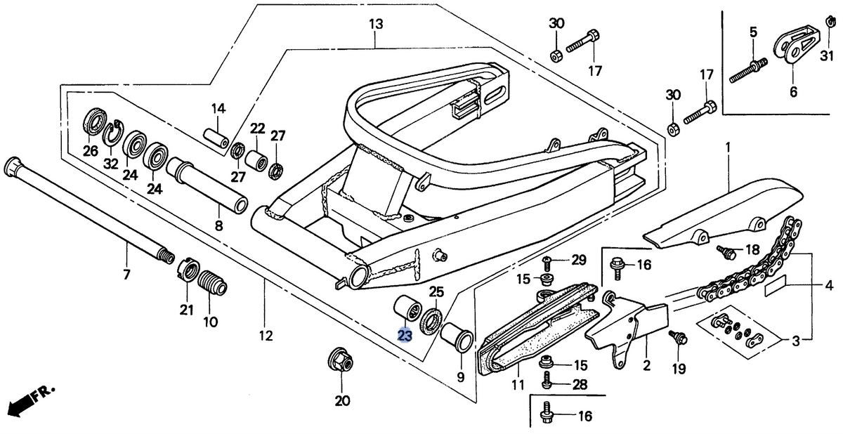Honda OEM part 91071-MR7-003