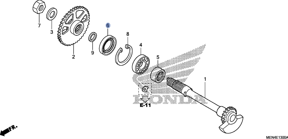 Honda OEM part 91201-MEN-A31