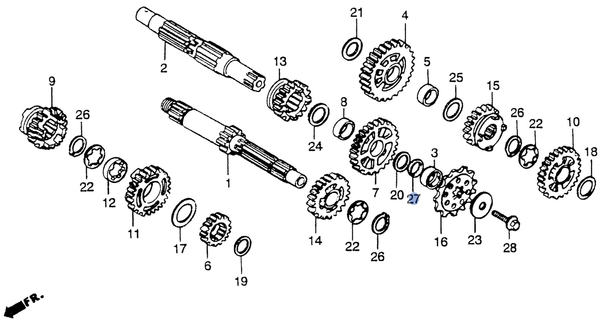 Honda OEM part 91201-ML3-873