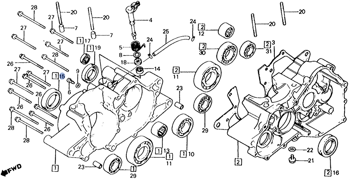Honda OEM part 91202-HA2-771