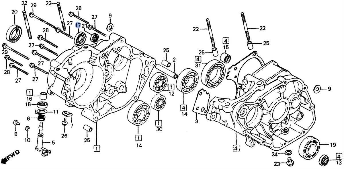 Honda OEM part 91202-KJ9-003