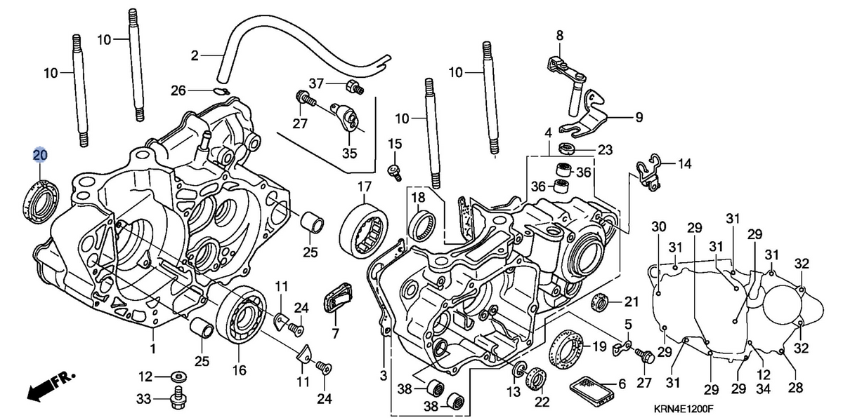 Honda OEM part 91202-MEY-671