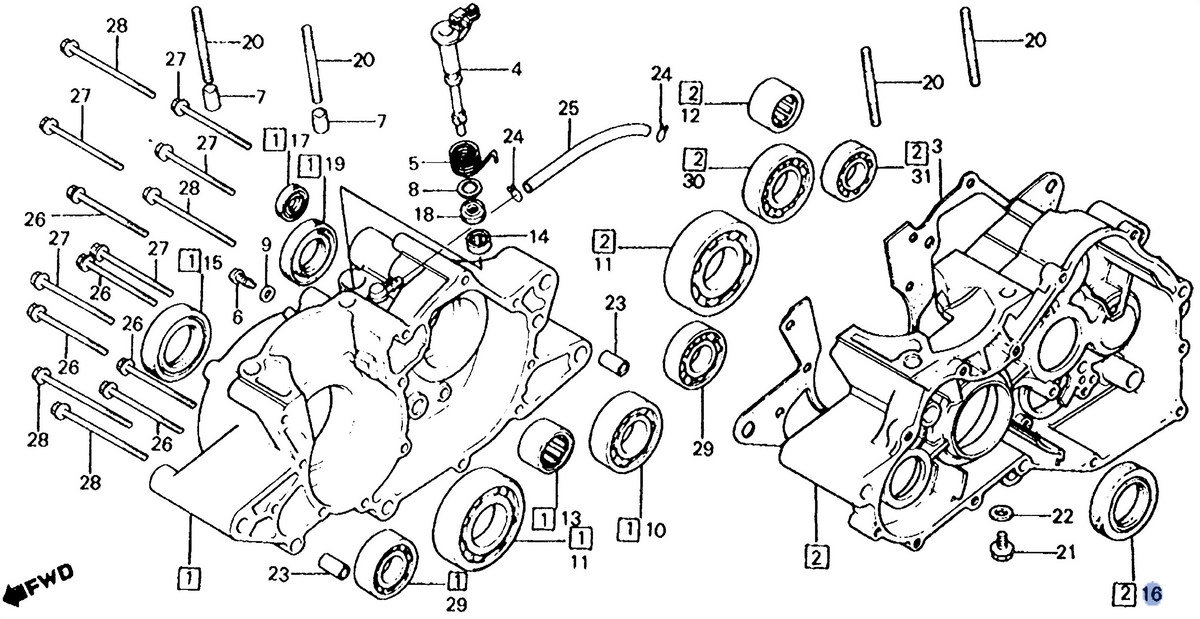 Honda OEM part 91203-430-005