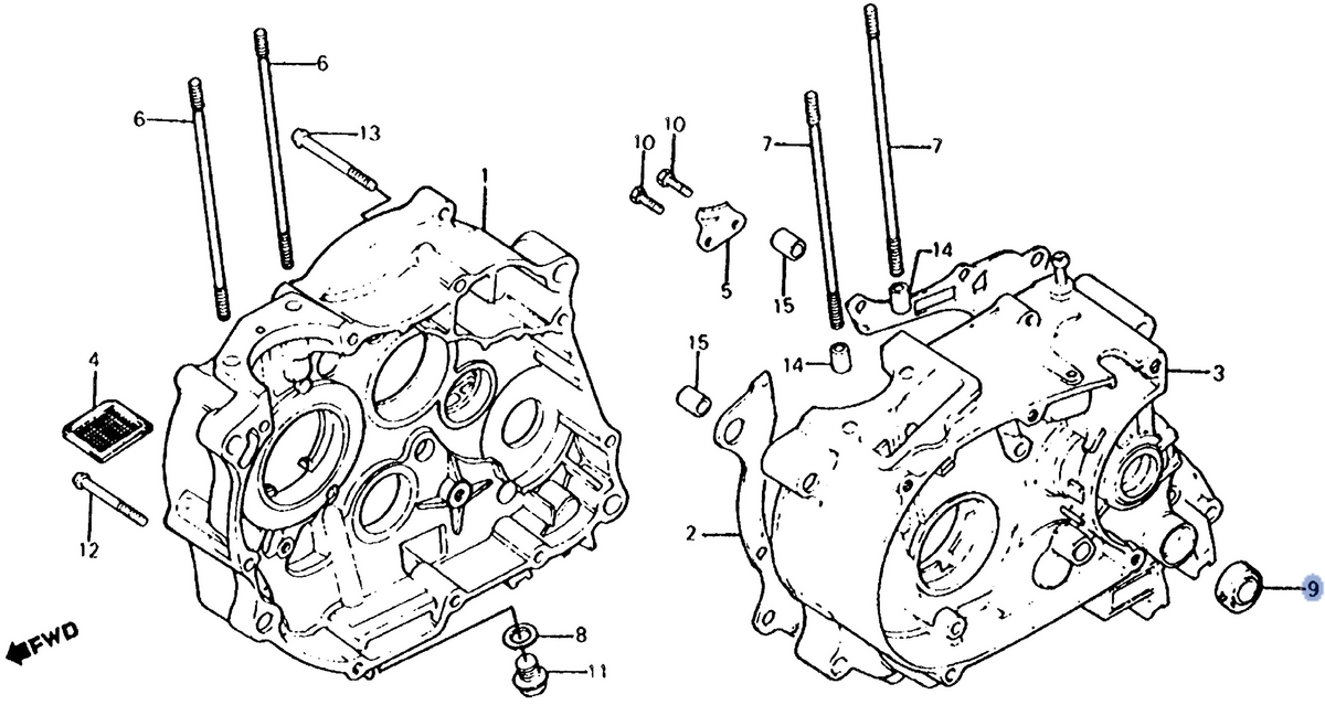 Honda OEM part 91203-436-004