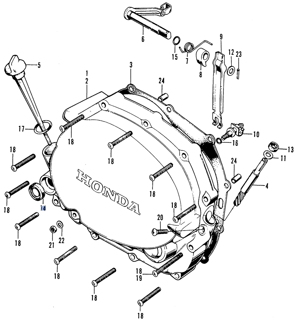 Honda OEM part 91204-259-003
