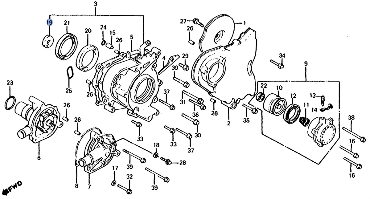 Honda OEM part 91204-MB0-013