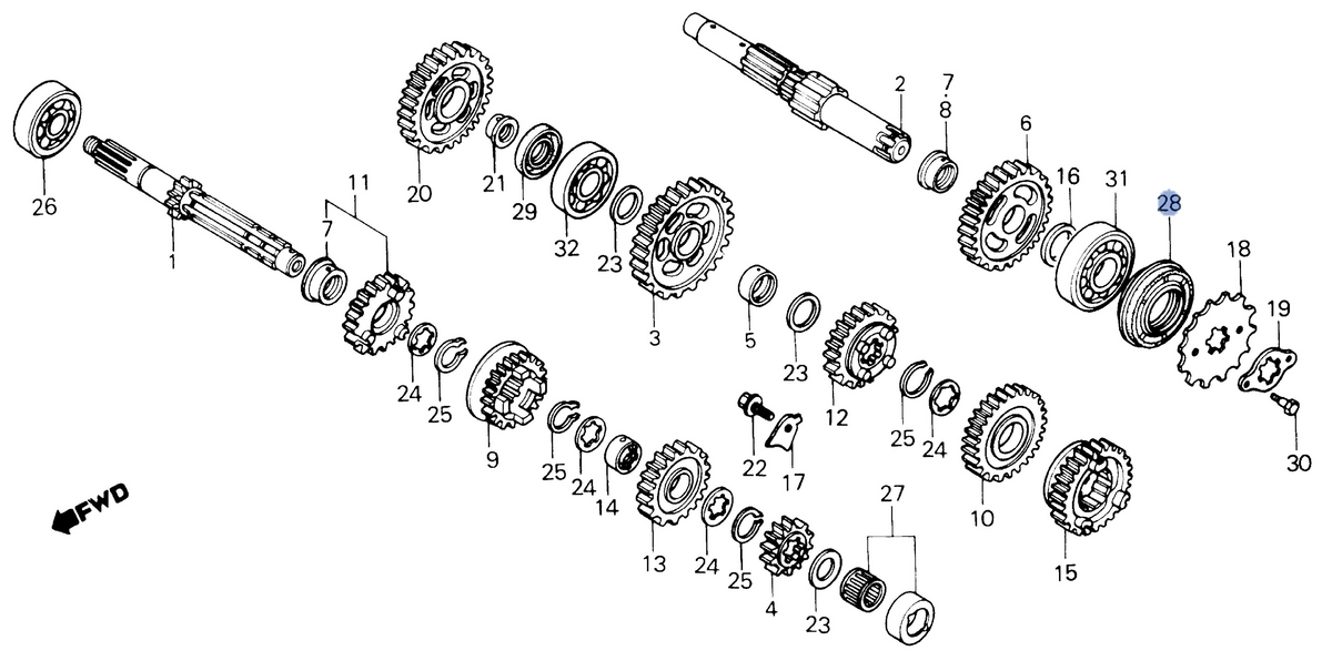 Honda OEM part 91204-MG3-003