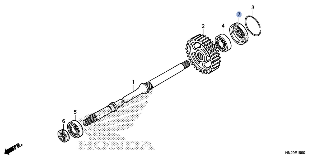 Honda OEM part 91205-HM7-003