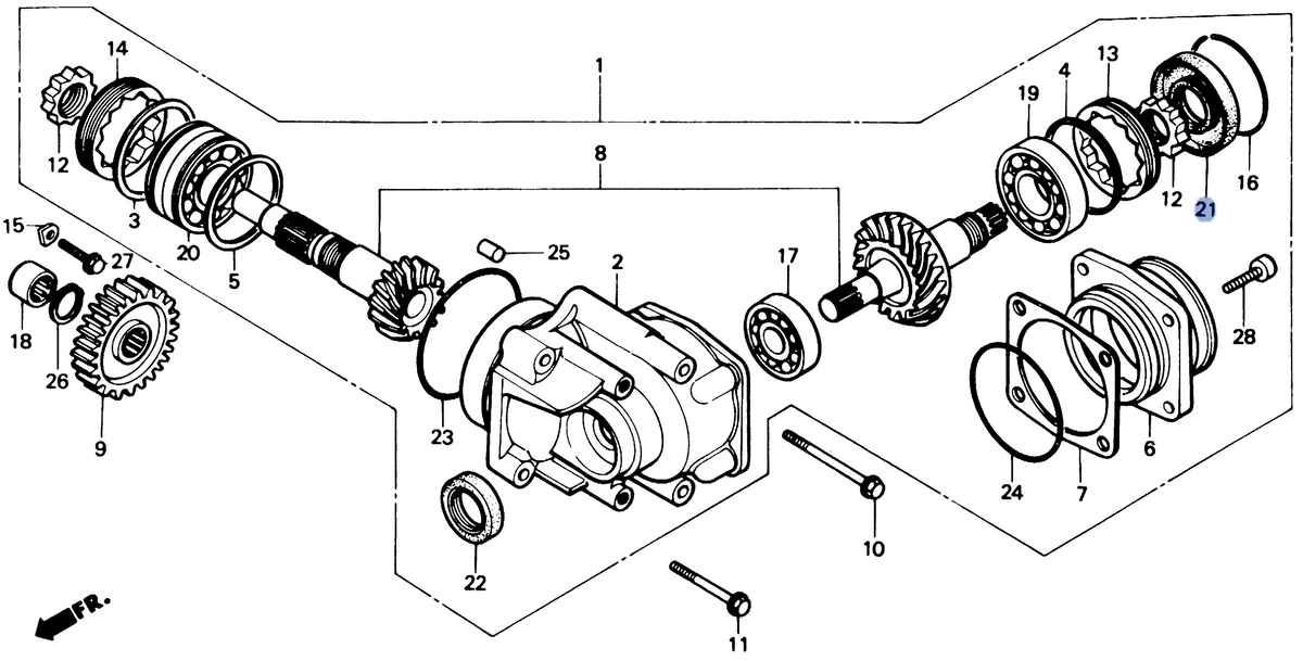 Honda OEM part 91205-MG7-003