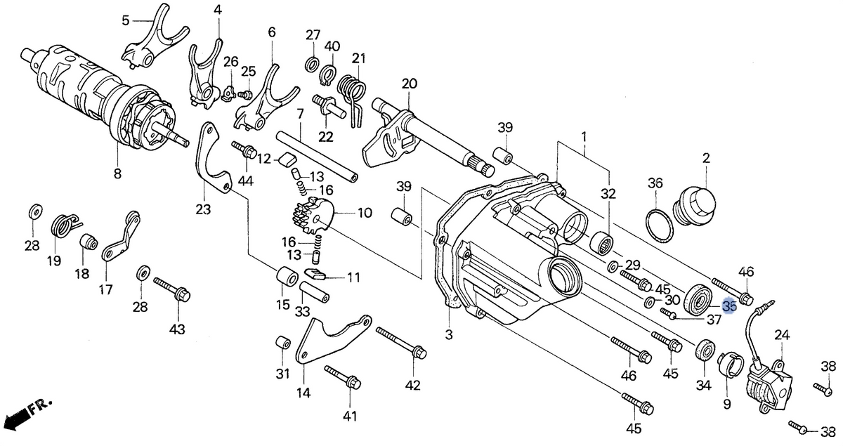 Honda OEM part 91206-MA6-005