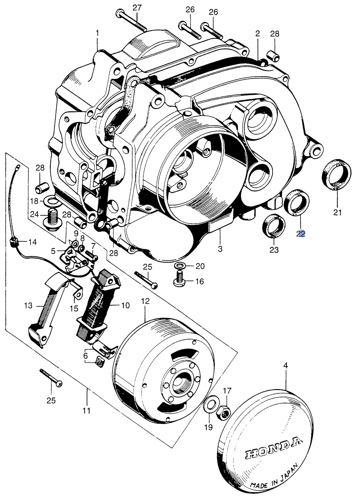 Honda OEM part 91208-KB4-671