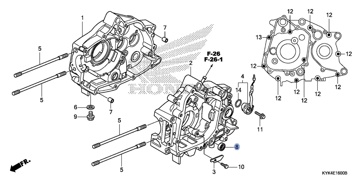 Honda OEM part 91208-KWW-C01