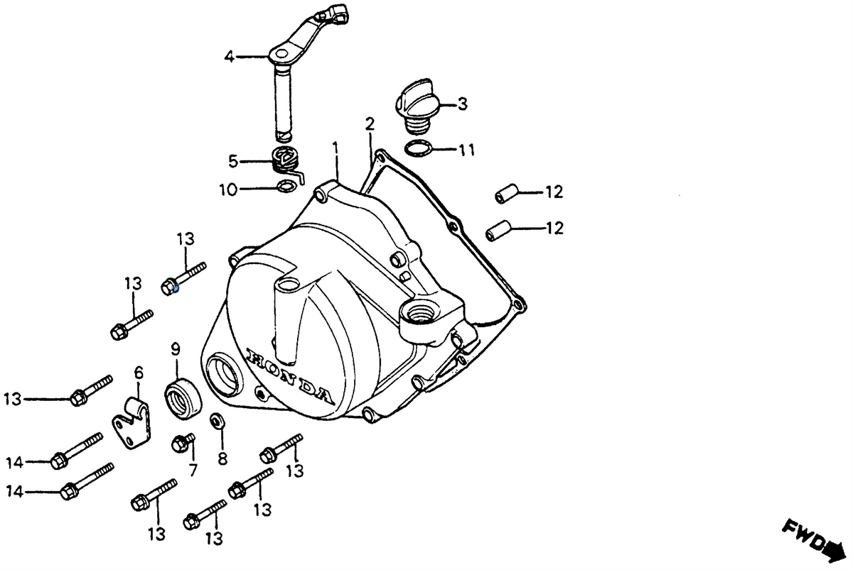 Honda OEM part 91211-671-003
