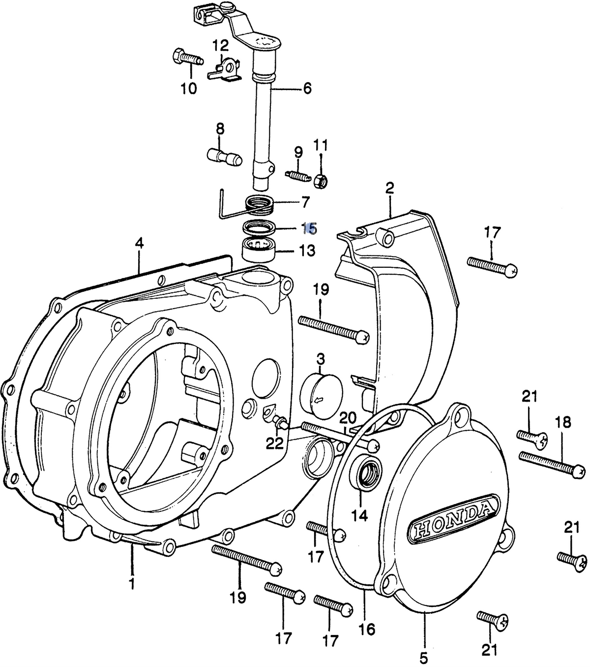 Honda OEM part 91251-964-000