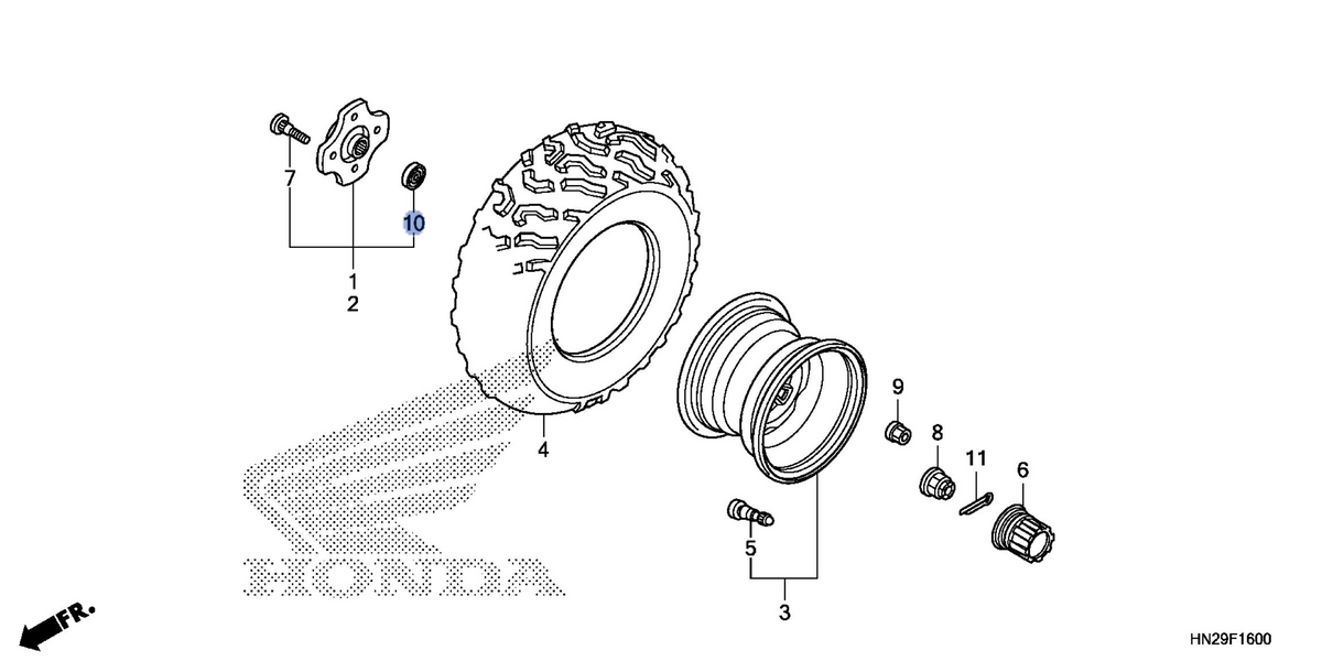 Honda OEM part 91255-HM7-003