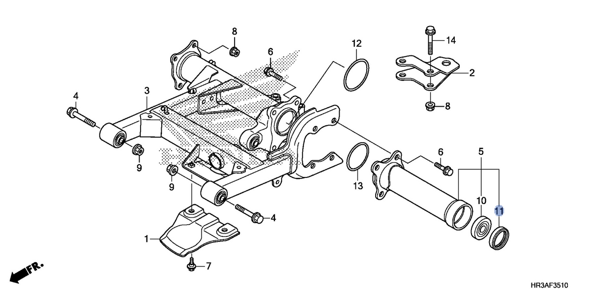 Honda OEM part 91255-HR0-F01