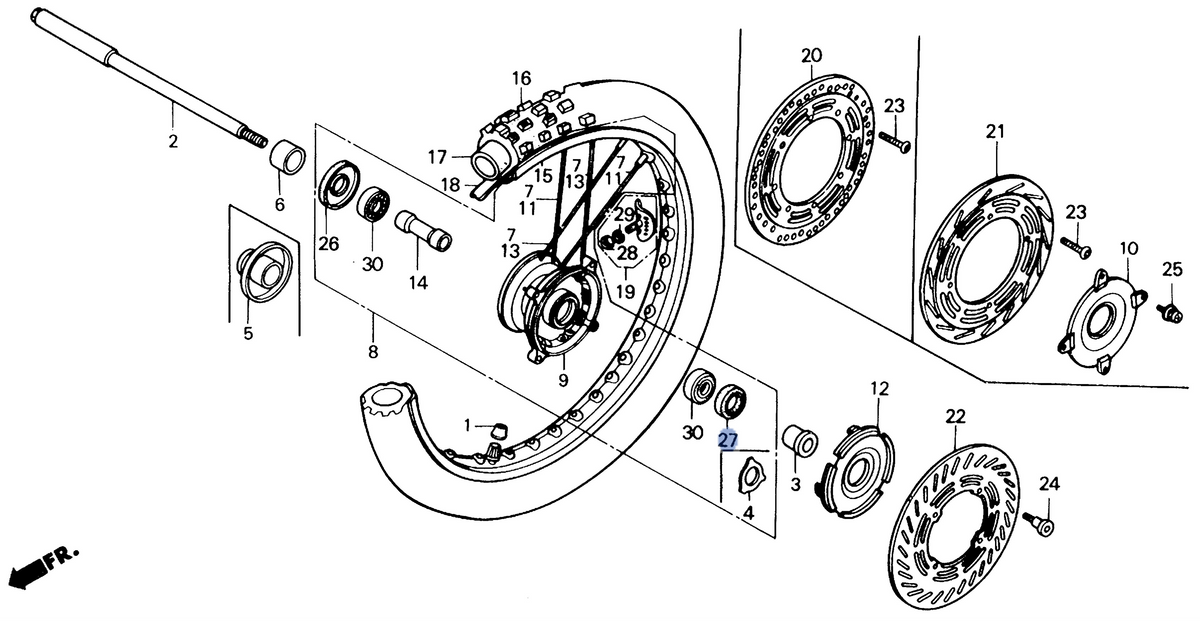 Honda OEM part 91259-KS6-831
