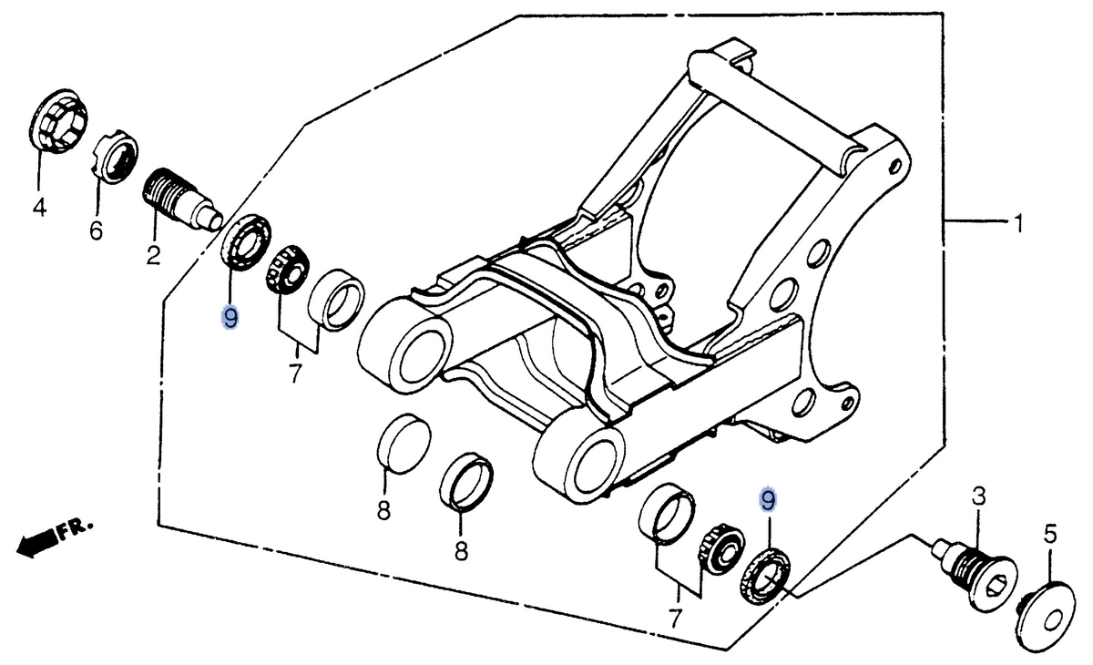 Honda OEM part 91268-463-003