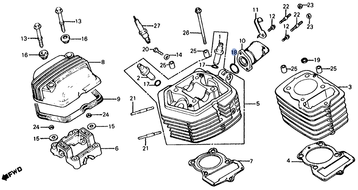 Honda OEM part 91301-401-000