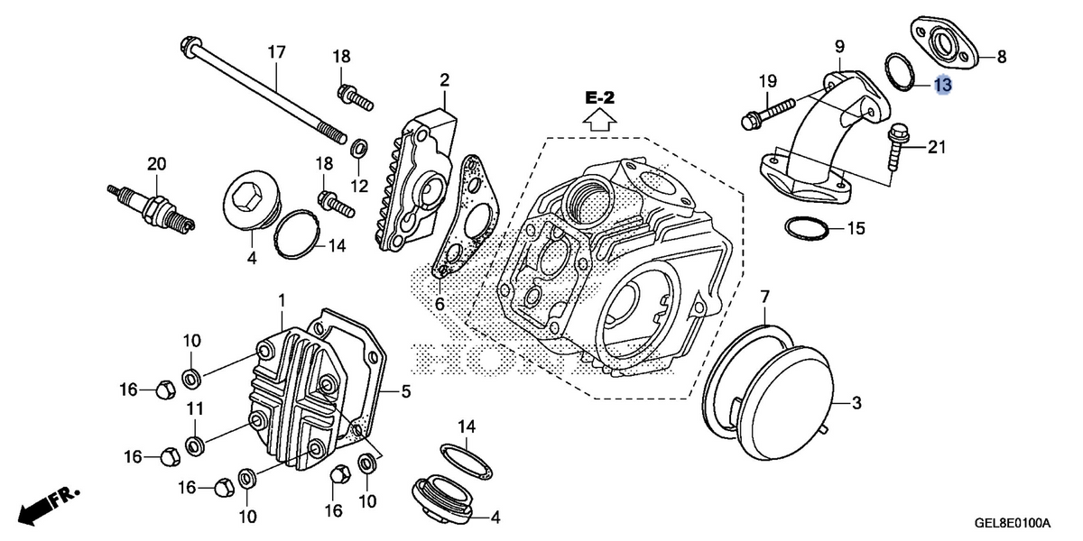 Honda OEM part 91301-GEL-A80