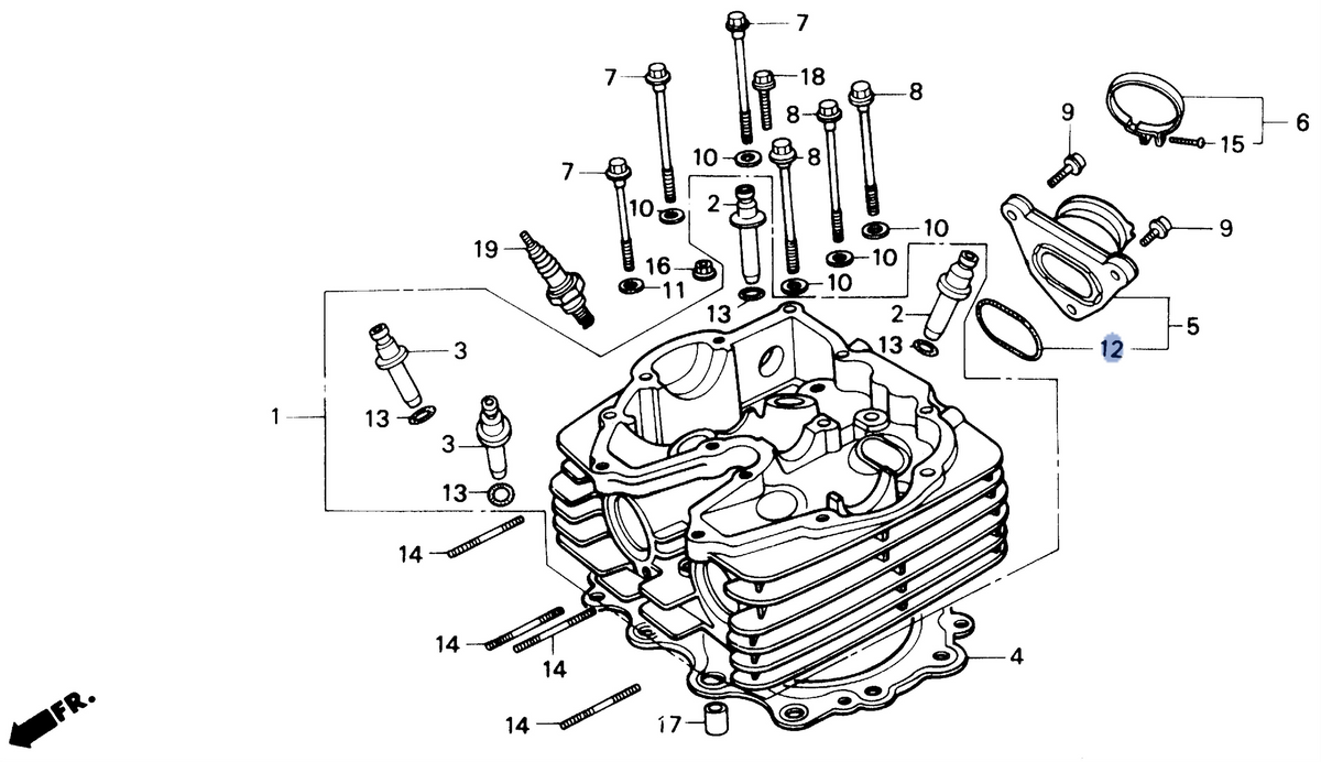 Honda OEM part 91301-MK4-601