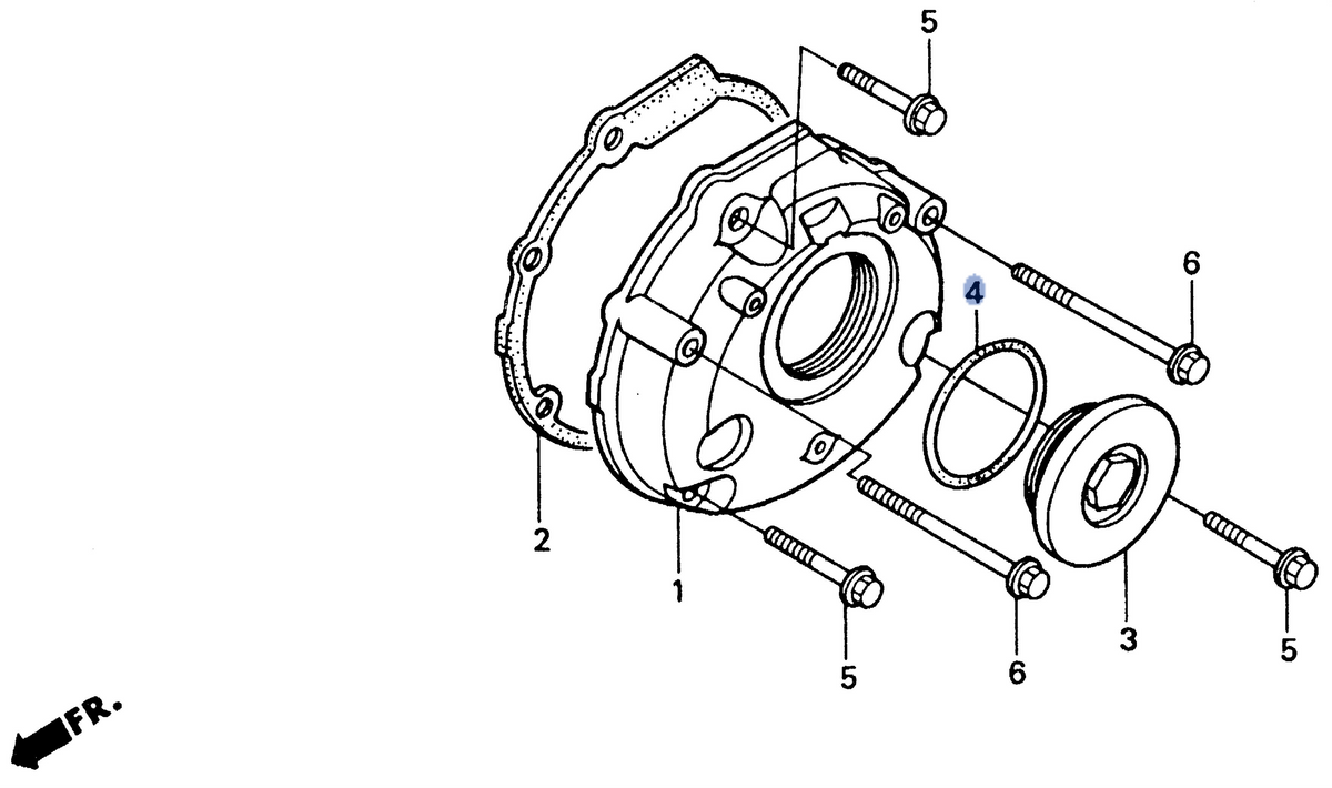 Honda OEM part 91301-ML7-003