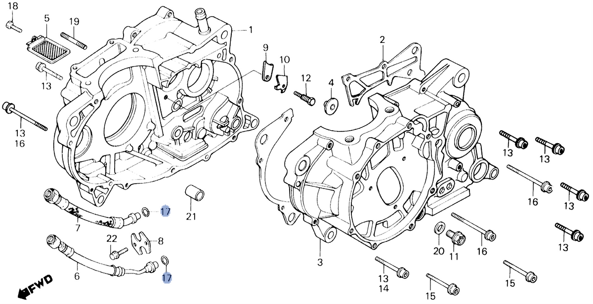 Honda OEM part 91302-MG2-792