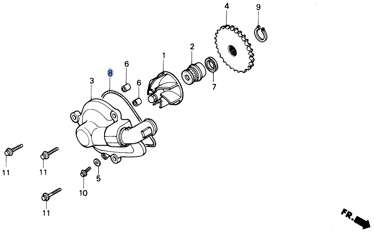 Honda OEM part 91302-MS2-003