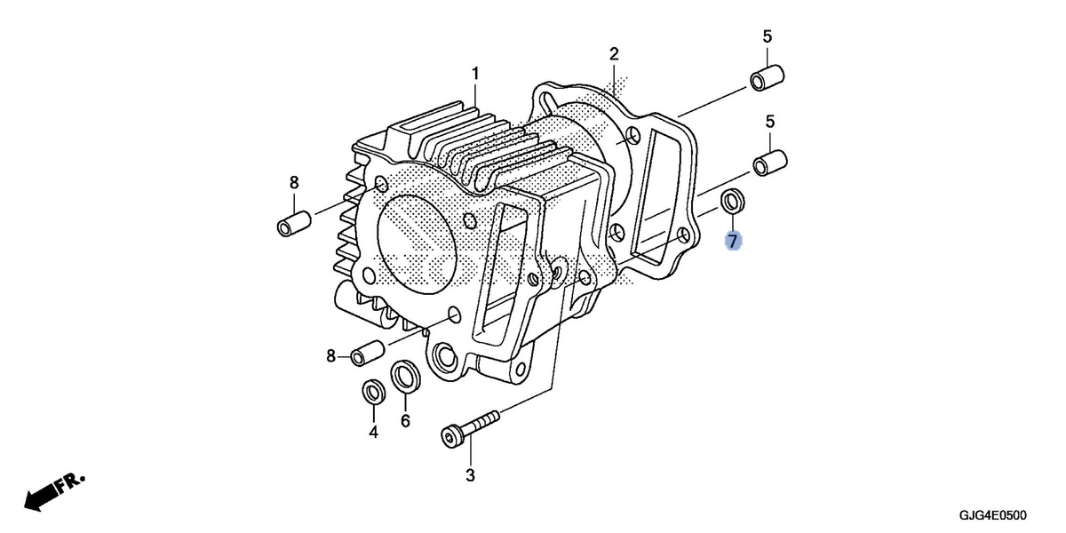 Honda OEM part 91303-GJG-C40