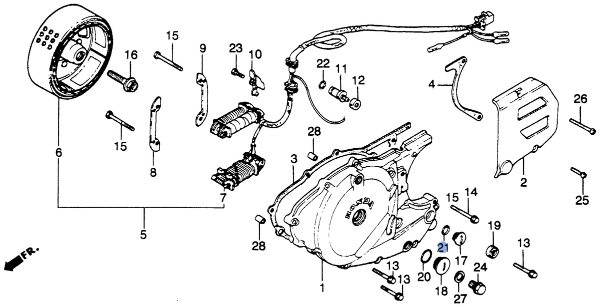 Honda OEM part 91303-MG7-003
