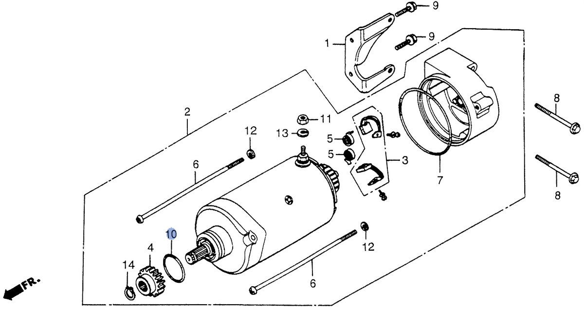 Honda OEM part 91309-425-003